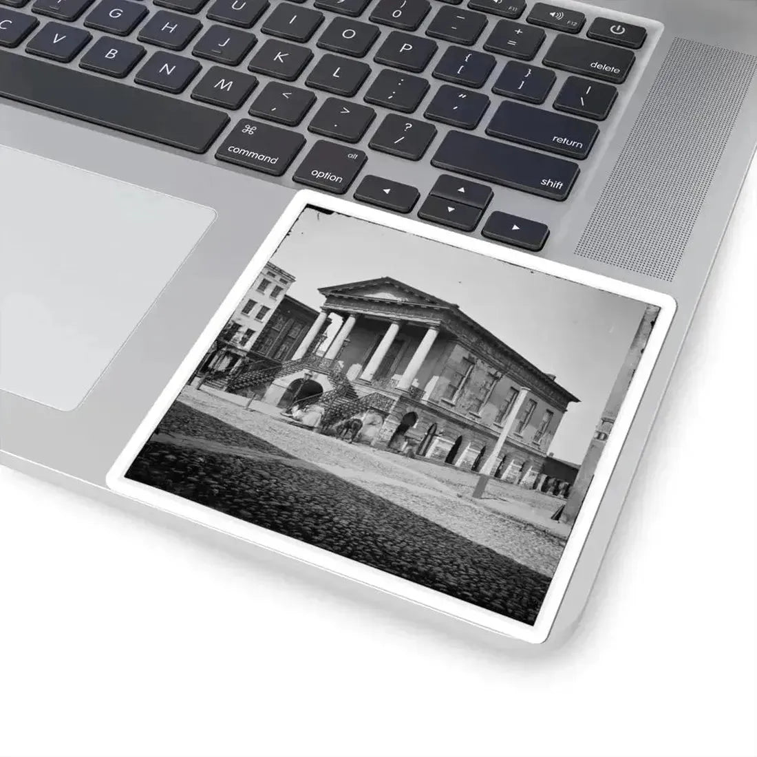 Charleston, S.C. The Old Market House (188 Meeting Street) (U.S. Civil War) STICKER Vinyl Kiss-Cut Decal - The Sticker Space