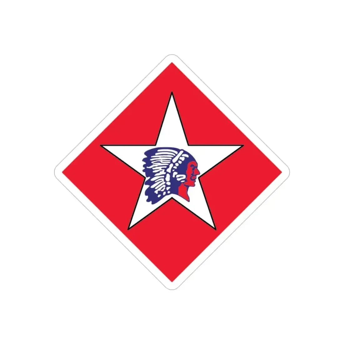 Charlie CO 2nd Platoon & 1st Btn 6th Marine (USMC) REVERSE PRINT Transparent Die-Cut STICKER - The Sticker Space