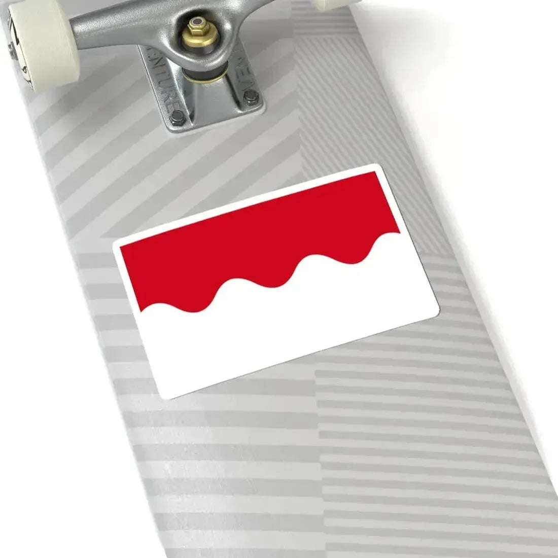 Chaumont-Gistoux vlag (Belgium) STICKER Vinyl Kiss-Cut Decal - The Sticker Space