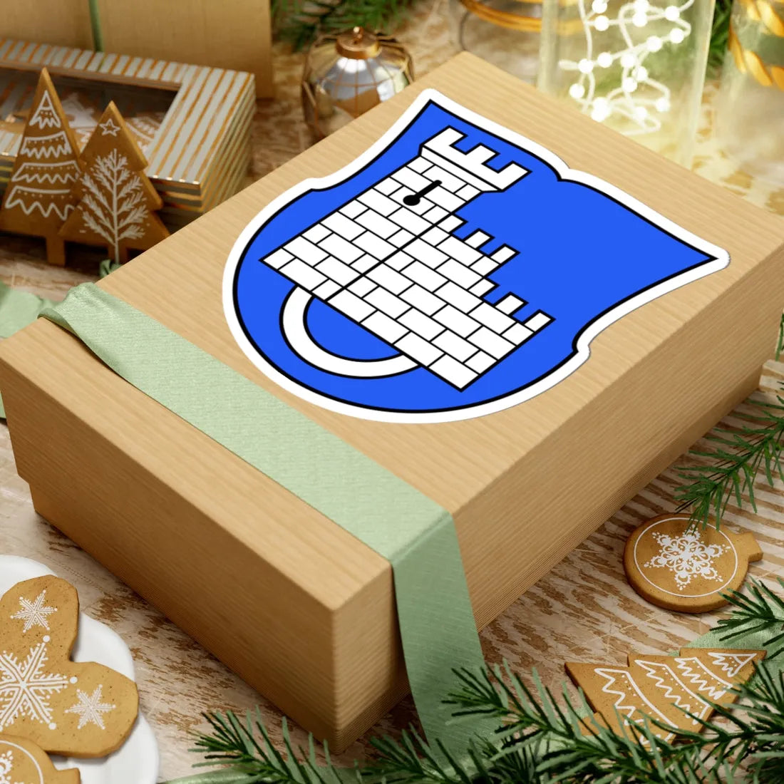 CHE Fribourg COA (Switzerland) (Coat of Arms) STICKER Vinyl Kiss-Cut Decal - The Sticker Space