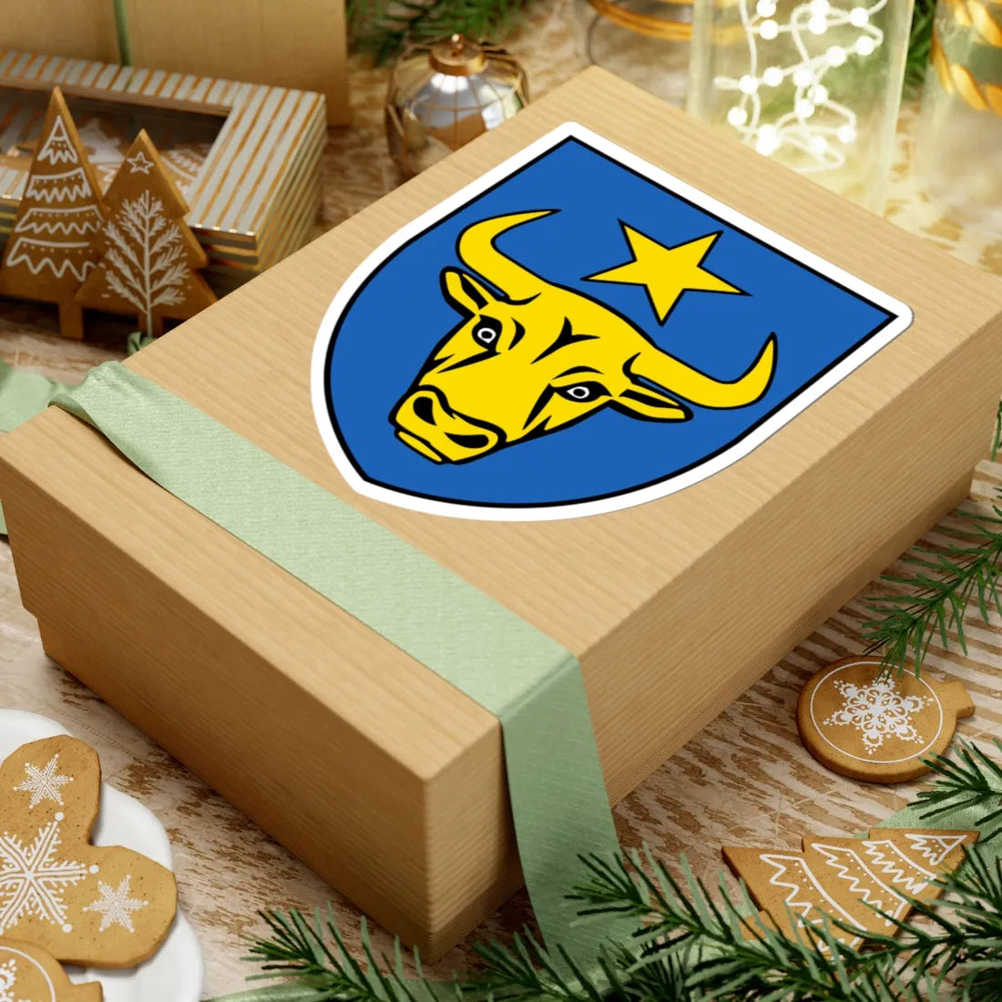 CHE Le Bouveret COA (Switzerland) (Coat of Arms) STICKER Vinyl Kiss-Cut Decal - The Sticker Space