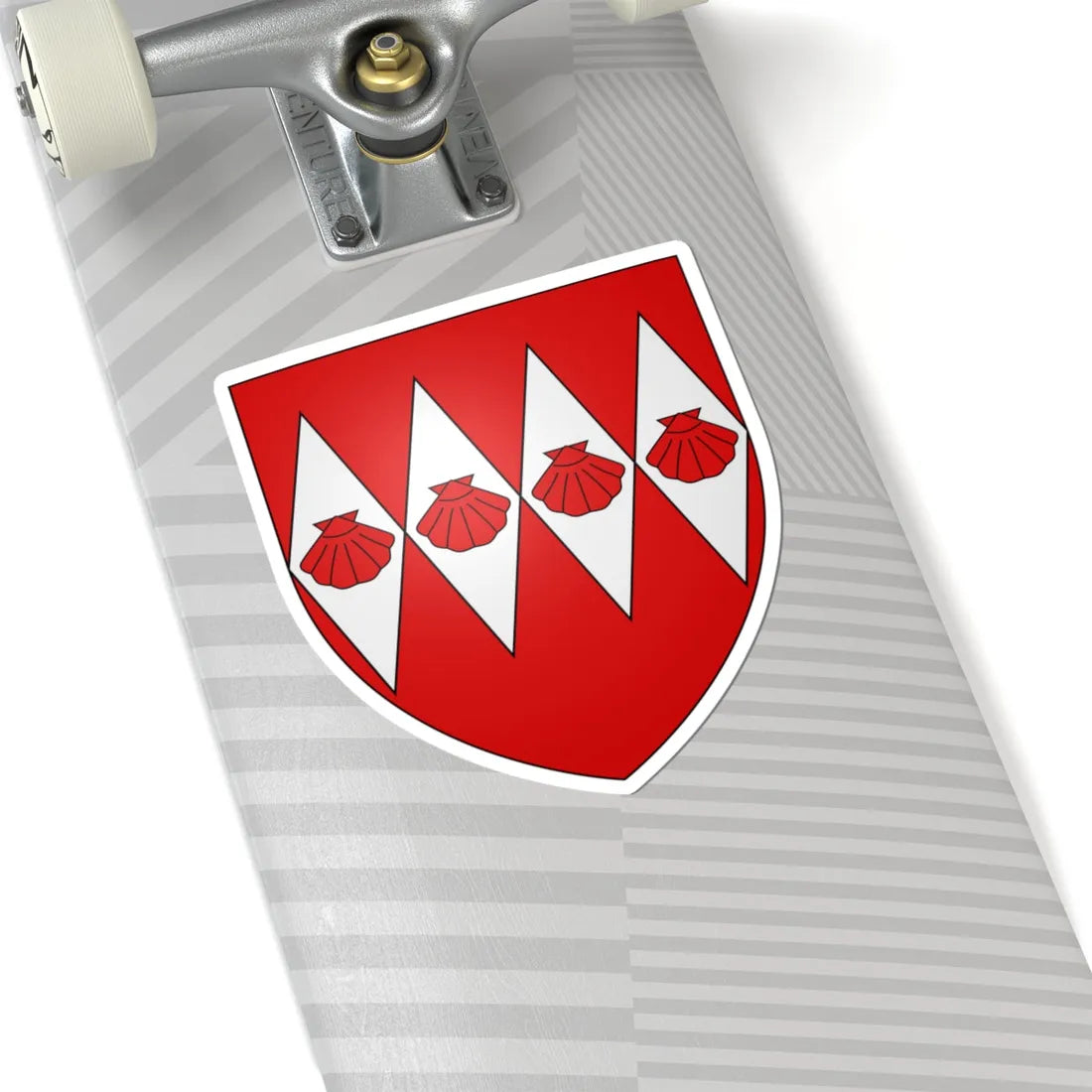 Cheyne of Ireland arms (Ireland) (Coat of Arms) STICKER Vinyl Kiss-Cut Decal - The Sticker Space