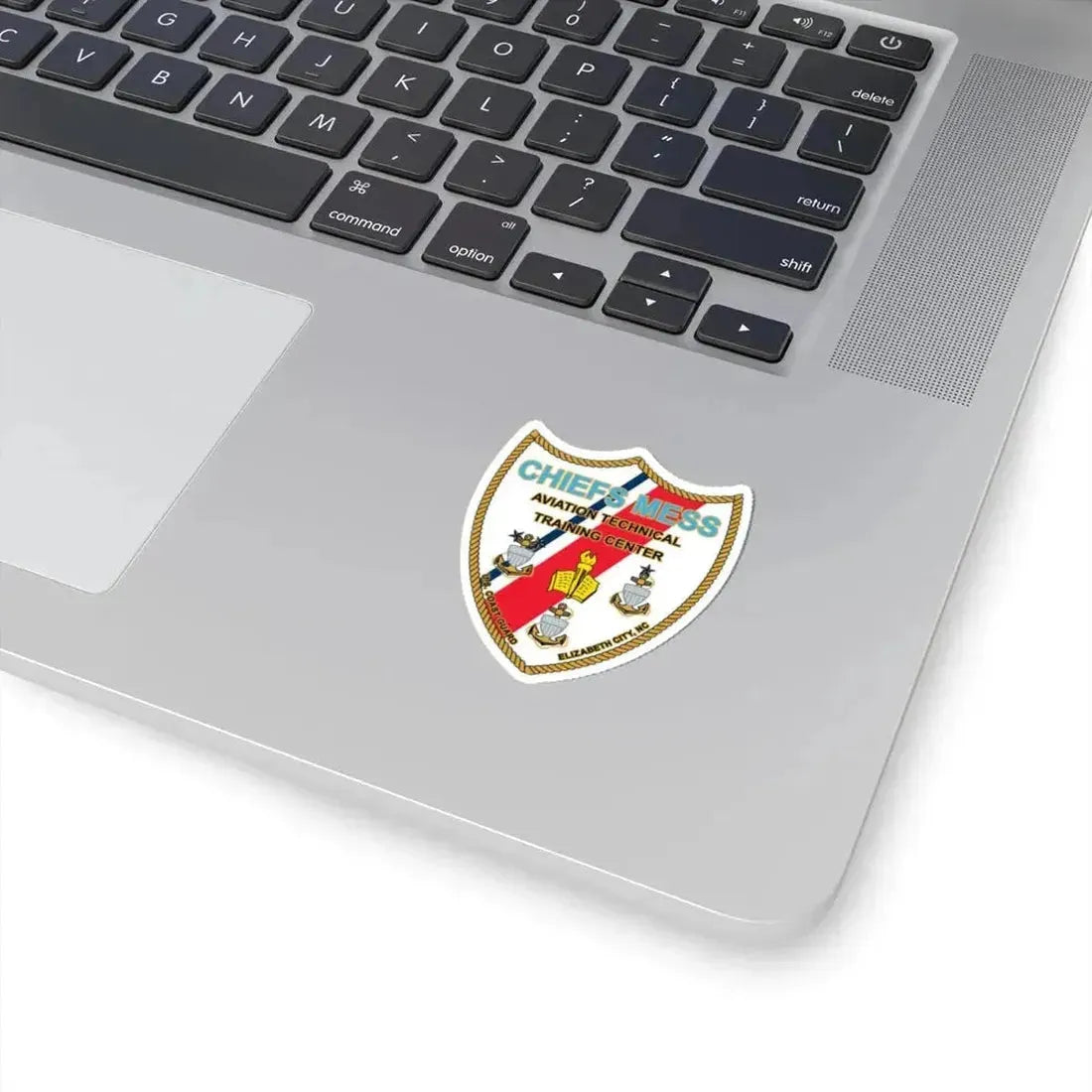 Chiefs Mess ATTC USCGC Elizabeth City NC (U.S. Coast Guard) STICKER Vinyl Kiss-Cut Decal - The Sticker Space