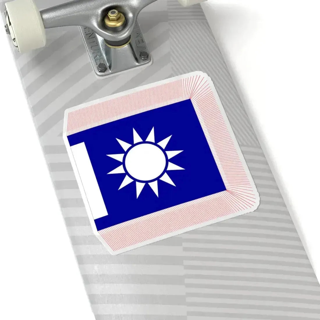 Chinese National Revolutionary Army Division Flag 1925 (China) STICKER Vinyl Kiss-Cut Decal - The Sticker Space