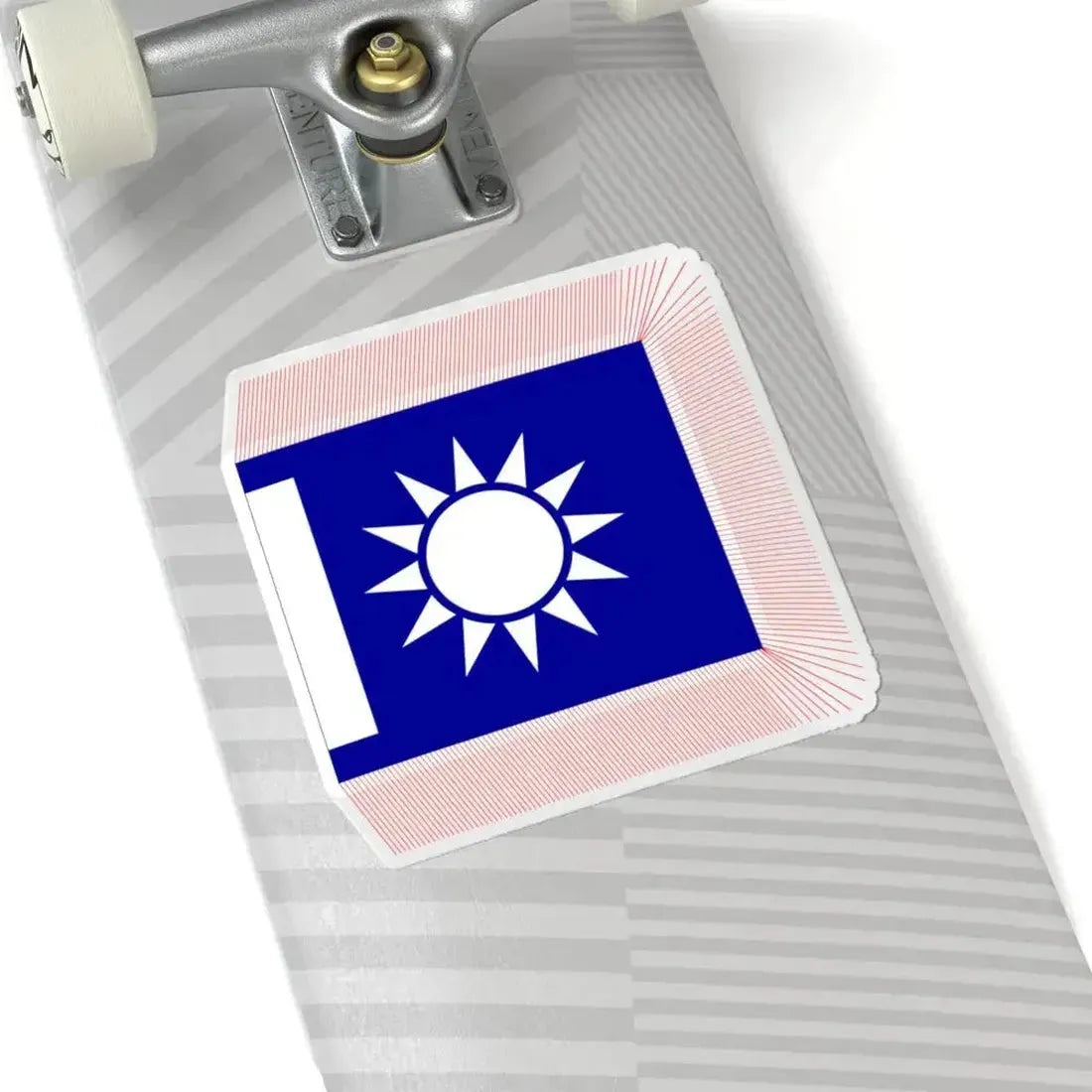 Chinese National Revolutionary Army Regiment Flag 1925 (China) STICKER Vinyl Kiss-Cut Decal - The Sticker Space