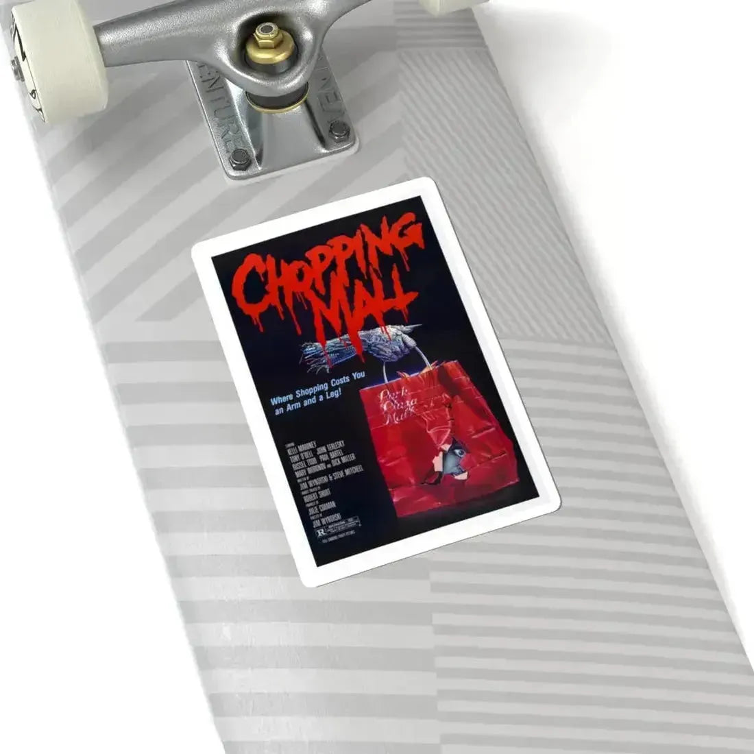 CHOPPING MALL 1986 Movie Poster - STICKER Vinyl Kiss-Cut Decal - The Sticker Space