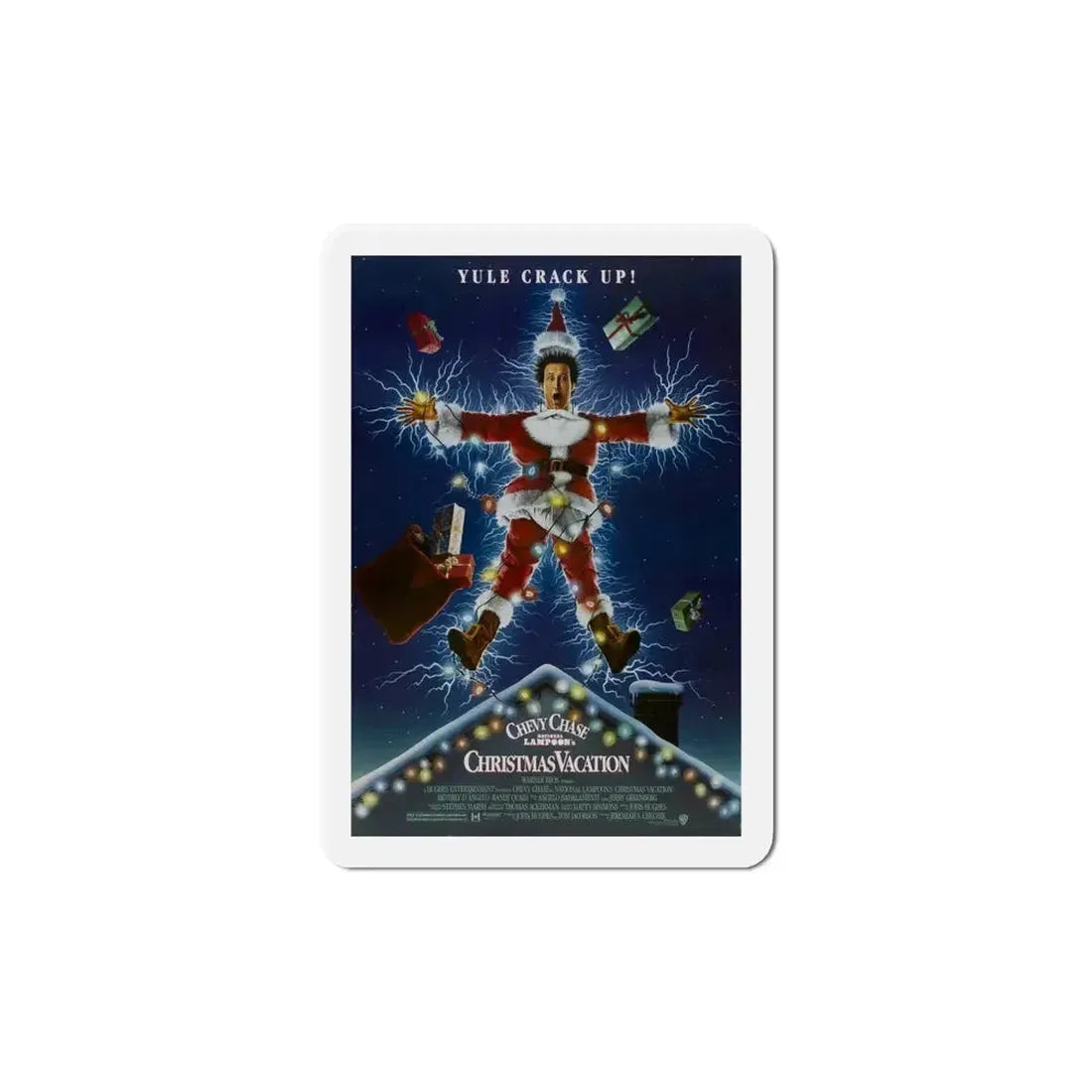 Christmas Vacation 1989 Movie Poster Refrigerator Magnet - The Sticker Space