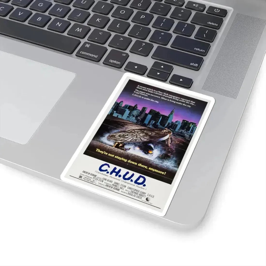 CHUD 1984 Movie Poster - STICKER Vinyl Kiss-Cut Decal - The Sticker Space