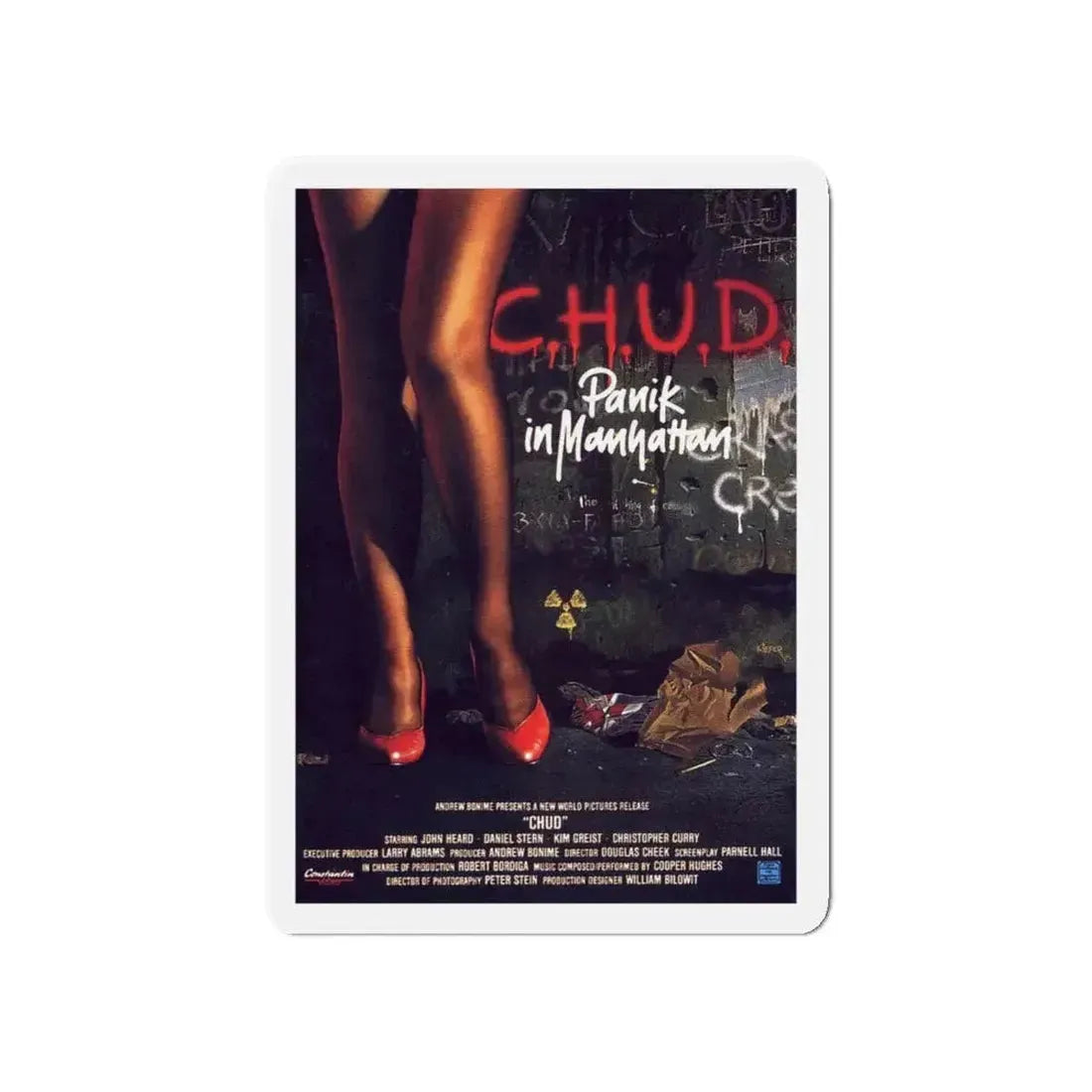 C.H.U.D. (2) 1984 Movie Poster - Refrigerator Magnet - The Sticker Space