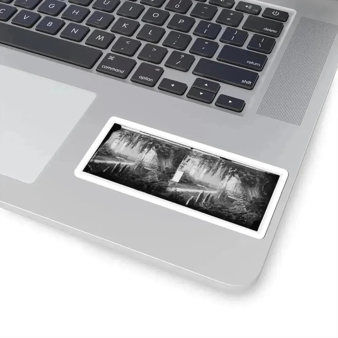 Churchyard With Graves (U.S. Civil War) STICKER Vinyl Kiss-Cut Decal - The Sticker Space