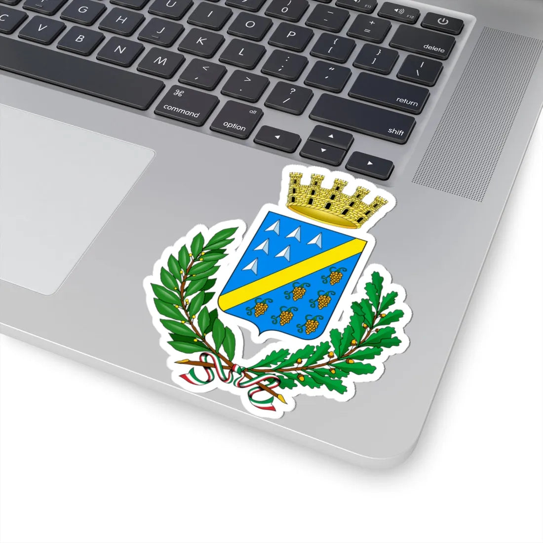 Ciampino-Stemma (Italy) (Coat of Arms) STICKER Vinyl Kiss-Cut Decal - The Sticker Space