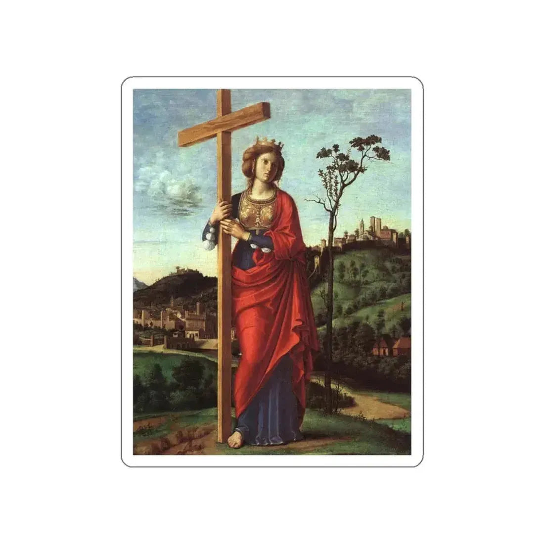 CIMA da Conegliano - St Helen (Artwork) STICKER Vinyl Die-Cut Decal - The Sticker Space