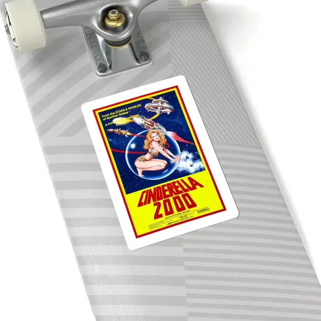 CINDERELLA 2000 1977 Movie Poster - STICKER Vinyl Kiss-Cut Decal - The Sticker Space