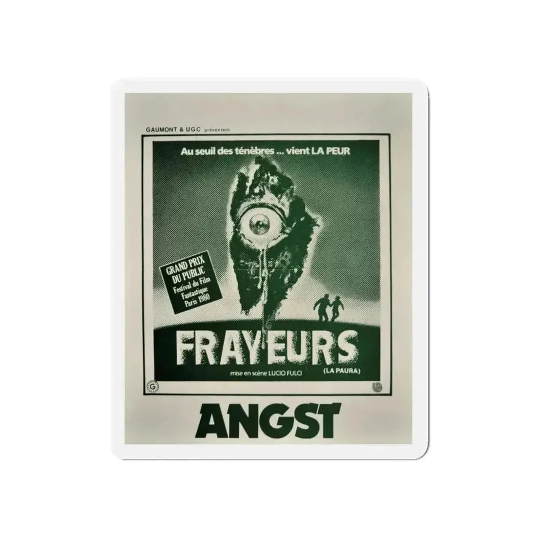 CITY OF THE LIVING DEAD (BELGIAN) 1980 Movie Poster - Refrigerator Magnet - The Sticker Space