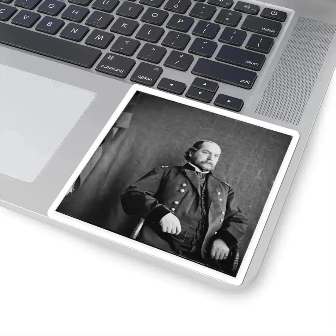 City Point, Virginia. General Rufus Ingalls, U.S.A. (U.S. Civil War) STICKER Vinyl Kiss-Cut Decal - The Sticker Space