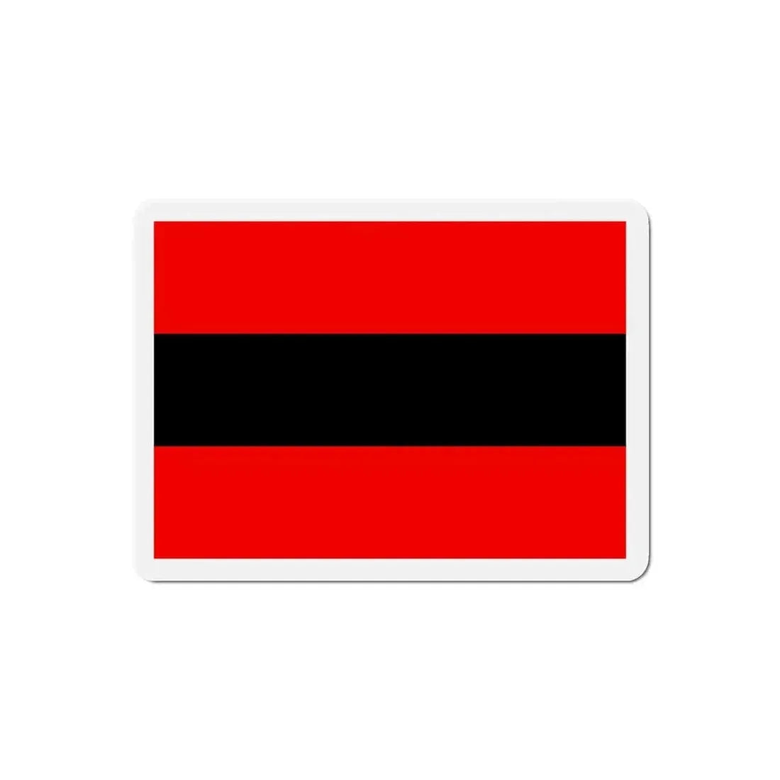 Civil Ensign of Albania - Refrigerator Magnet - The Sticker Space