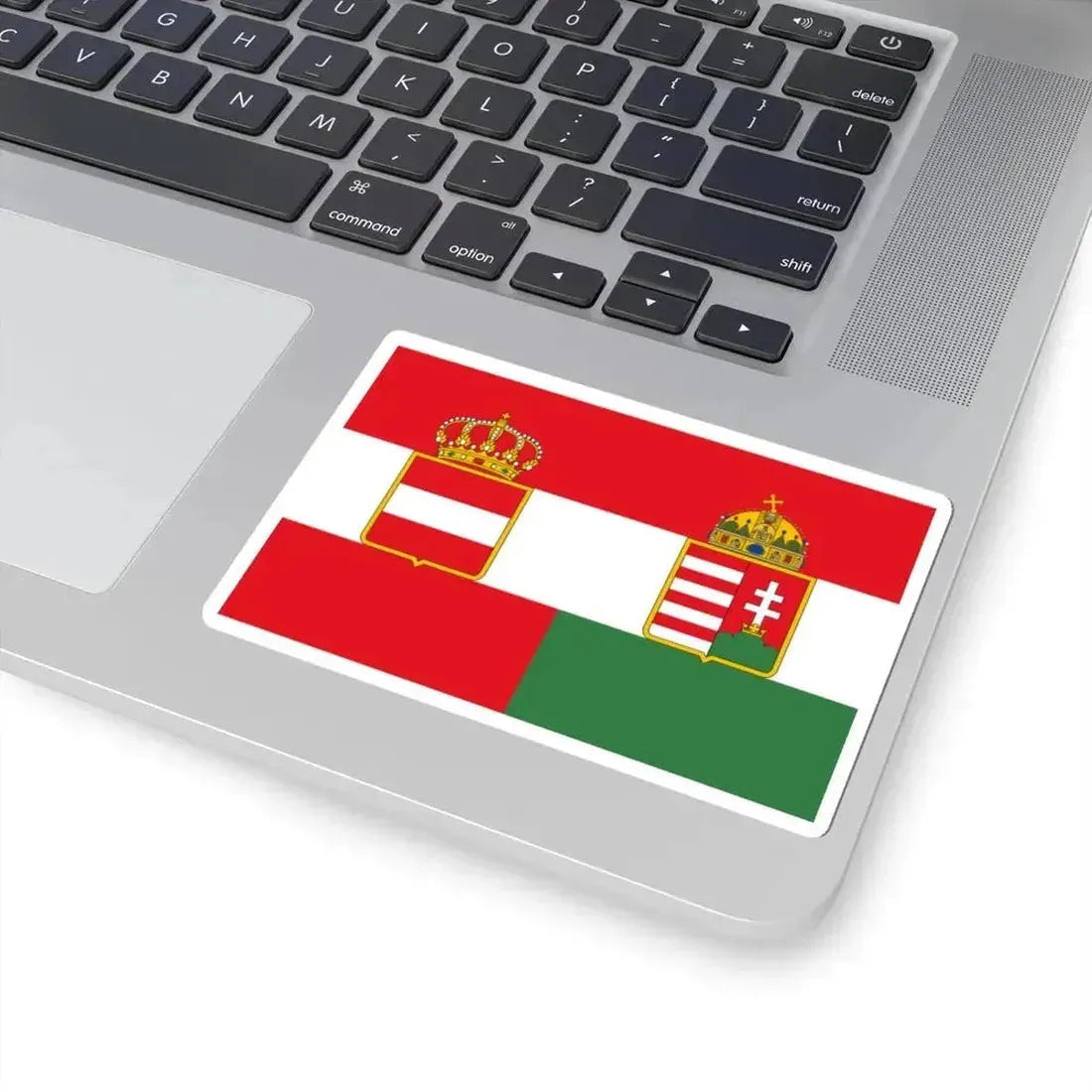 Civil Ensign of the Austro-Hungarian Empire 1869-1918 (Austria) STICKER Vinyl Kiss-Cut Decal - The Sticker Space