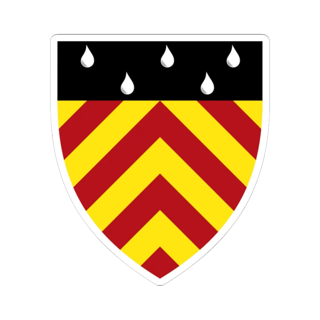 Clare Hall Cambridge arms (England) (Coat of Arms) STICKER Vinyl Kiss-Cut Decal - The Sticker Space