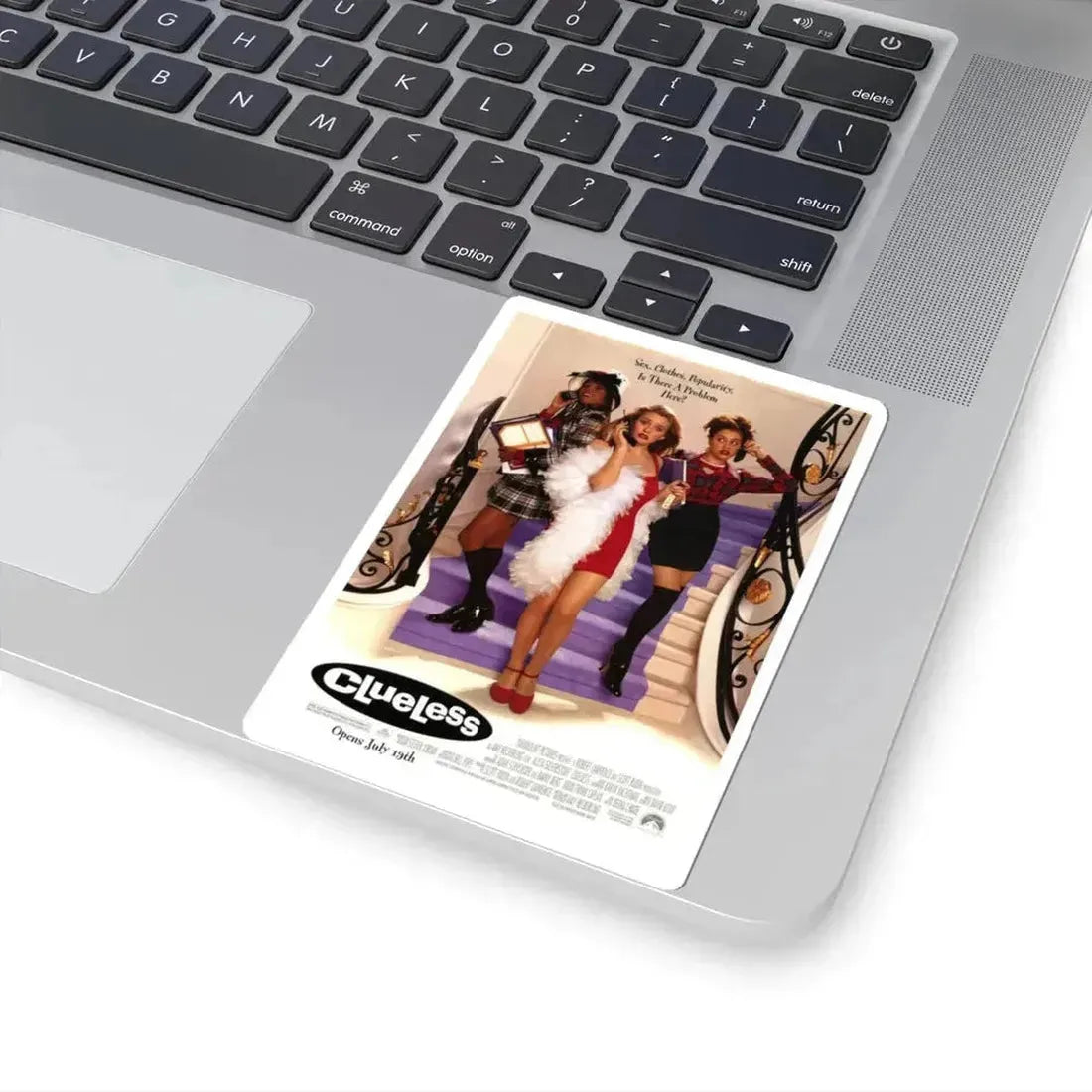 Clueless 1995 Movie Poster - STICKER Vinyl Kiss-Cut Decal - The Sticker Space