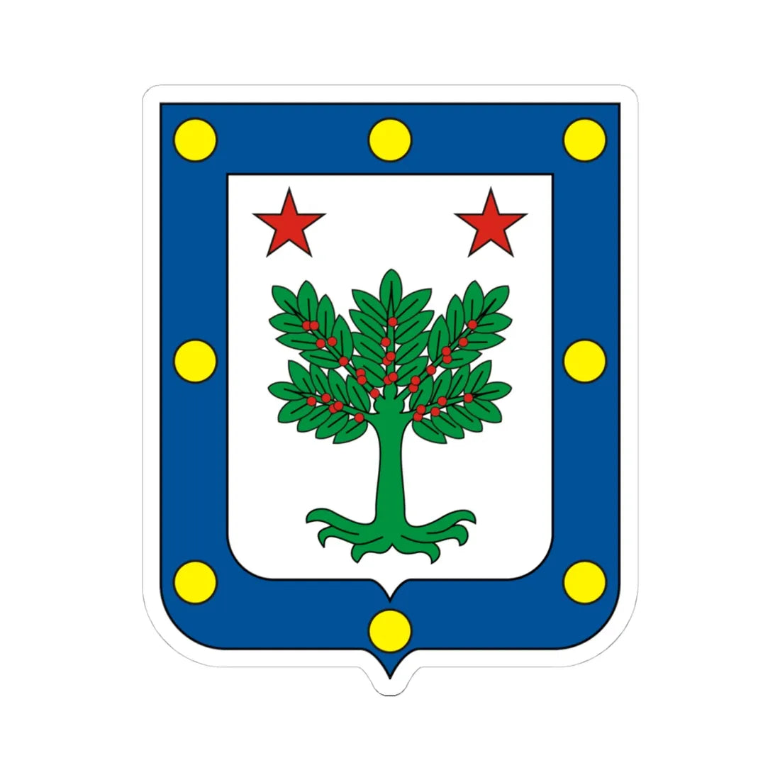 COA Baron of Bemposta (Brazil) (Coat of Arms) STICKER Vinyl Kiss-Cut Decal - The Sticker Space