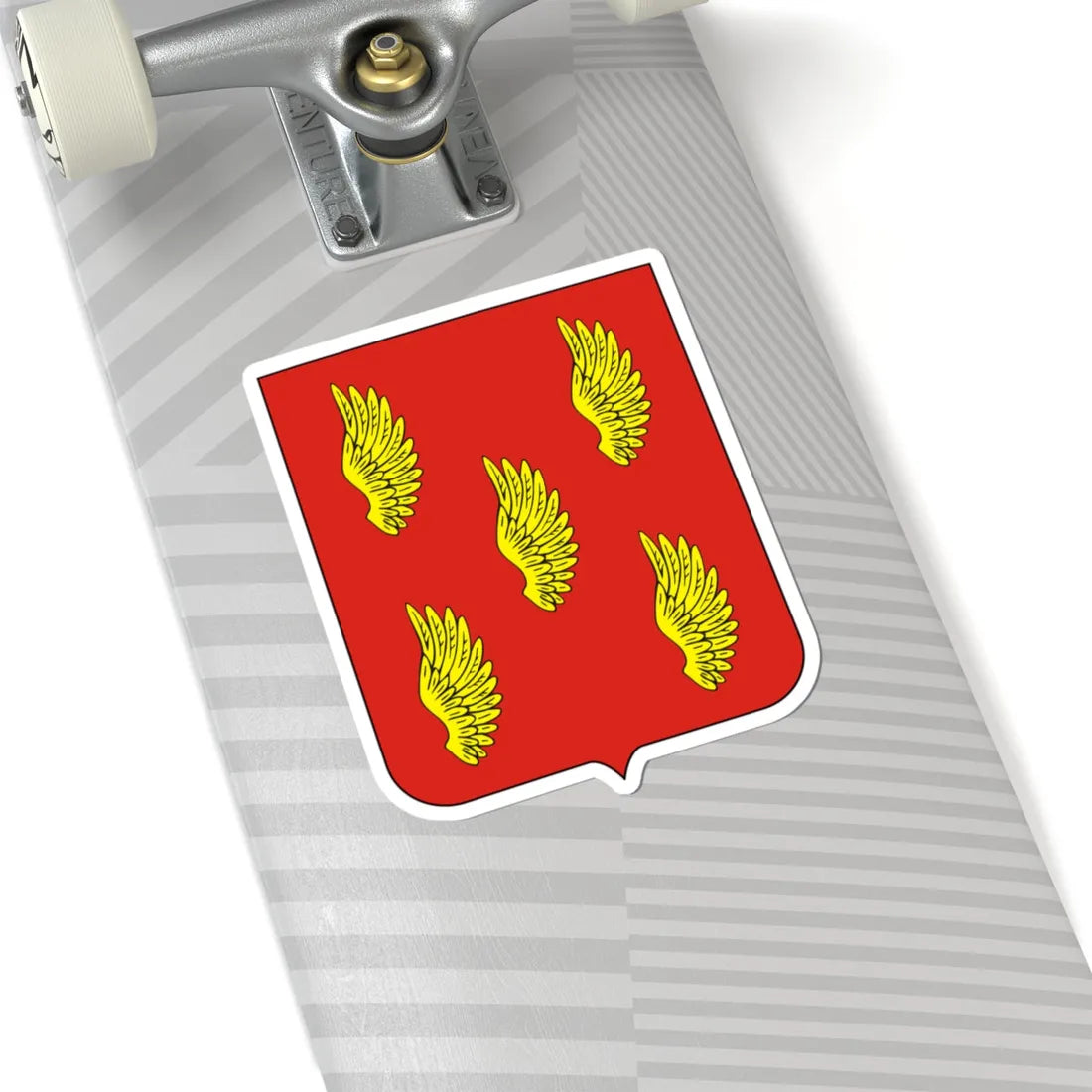 COA Baron of Teresópolis (Brazil) (Coat of Arms) STICKER Vinyl Kiss-Cut Decal - The Sticker Space