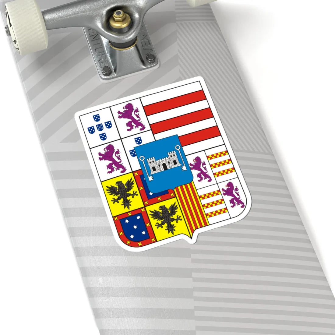 COA Count of Porto Alegre (Brazil) (Coat of Arms) STICKER Vinyl Kiss-Cut Decal - The Sticker Space