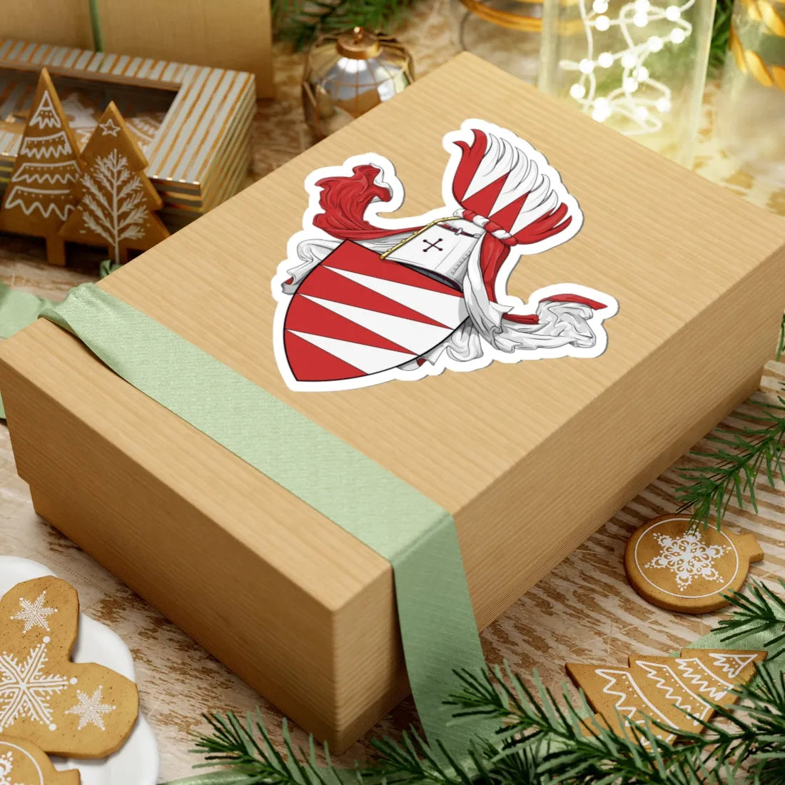 Coa Hungary Clan Gutkeled (Hungary) (Coat of Arms) STICKER Vinyl Kiss-Cut Decal - The Sticker Space