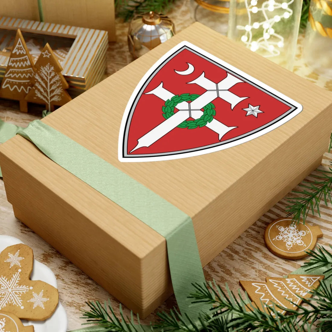 Coa Hungary Country History Endre III 1290-1301 (Hungary) (Coat of Arms) STICKER Vinyl Kiss-Cut Decal - The Sticker Space