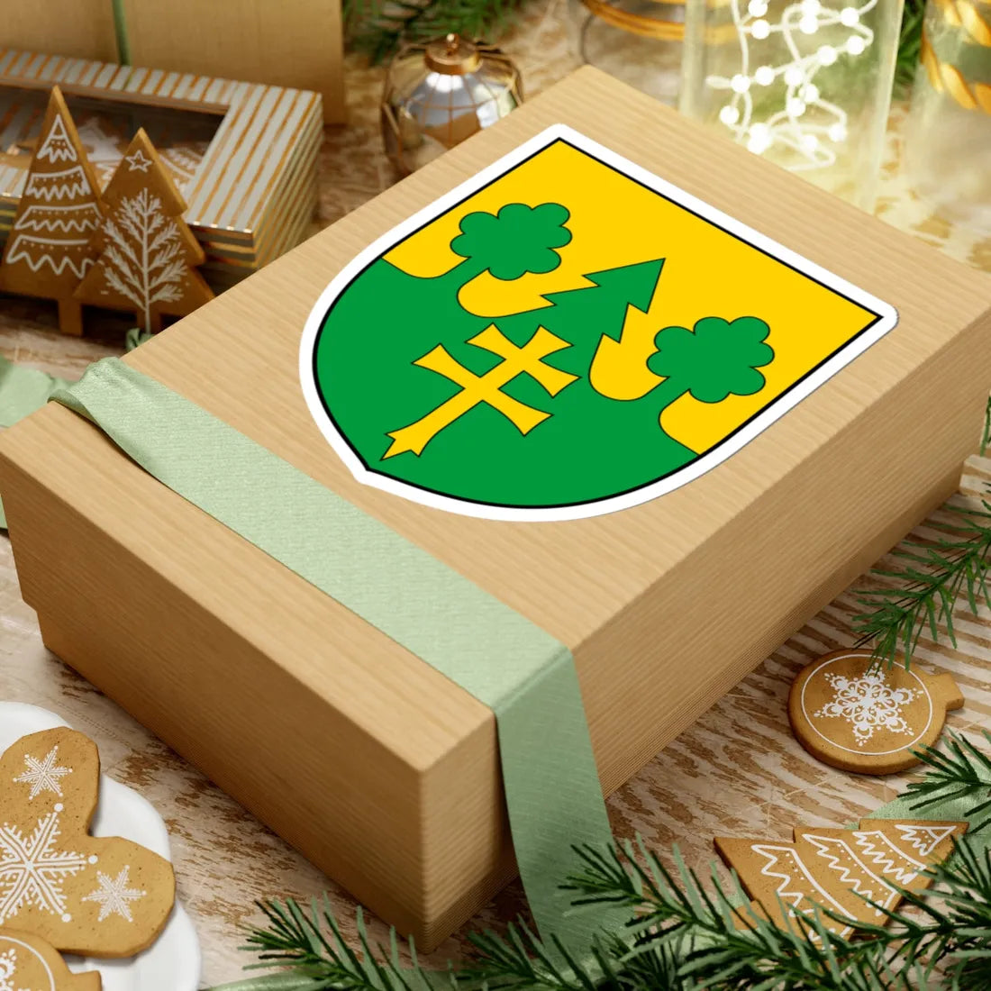 Coa Hungary Town Borota (Hungary) (Coat of Arms) STICKER Vinyl Kiss-Cut Decal - The Sticker Space