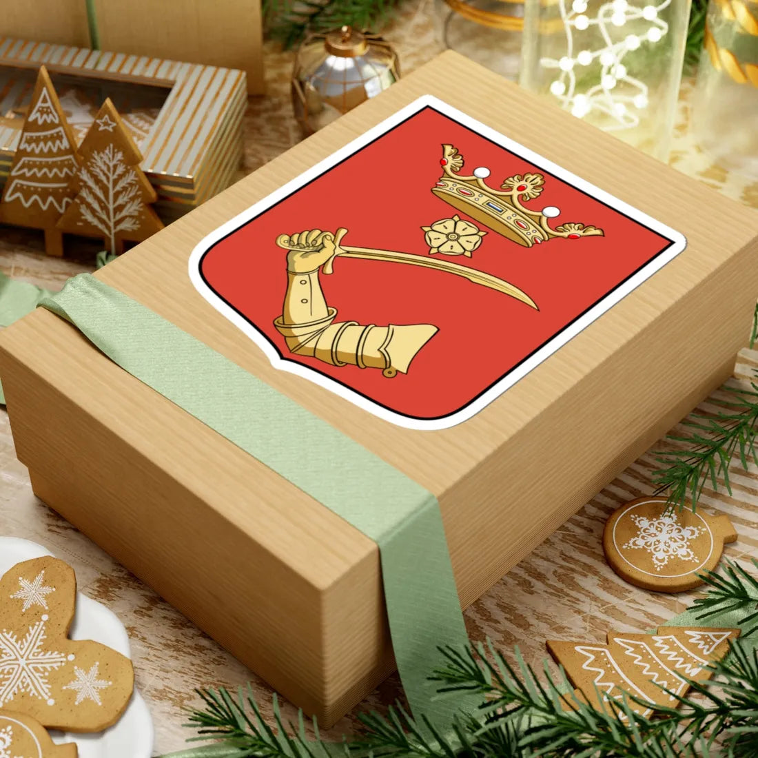 Coa Hungary Town Bozzai (Hungary) (Coat of Arms) STICKER Vinyl Kiss-Cut Decal - The Sticker Space