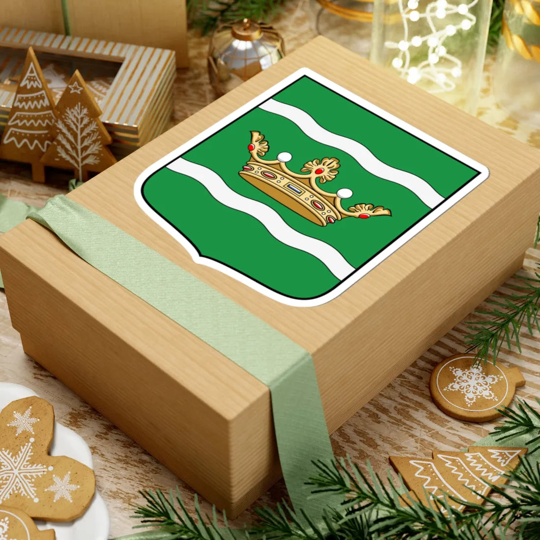 Coa Hungary Town Budapest 16th (Hungary) (Coat of Arms) STICKER Vinyl Kiss-Cut Decal - The Sticker Space