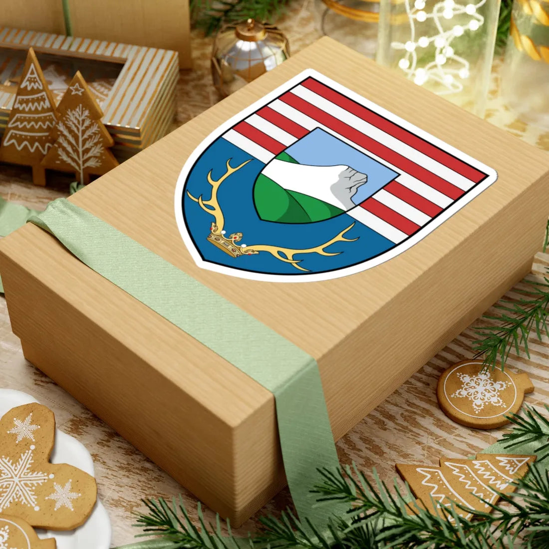 Coa Hungary Town Budaörs (Hungary) (Coat of Arms) STICKER Vinyl Kiss-Cut Decal - The Sticker Space