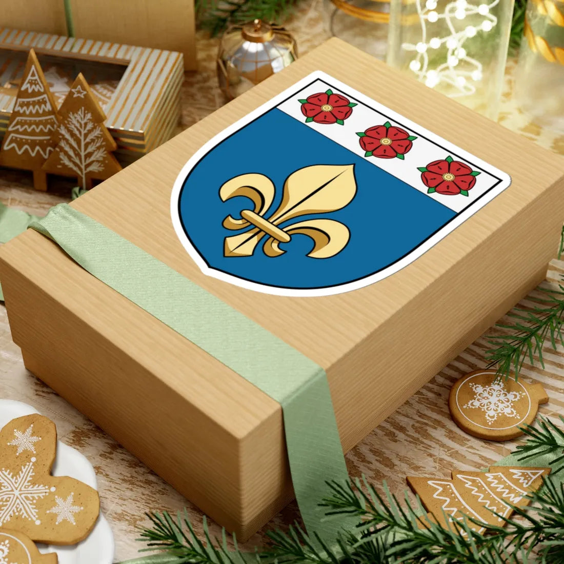 Coa Hungary Town Kaposgyarmat (Hungary) (Coat of Arms) STICKER Vinyl Kiss-Cut Decal - The Sticker Space