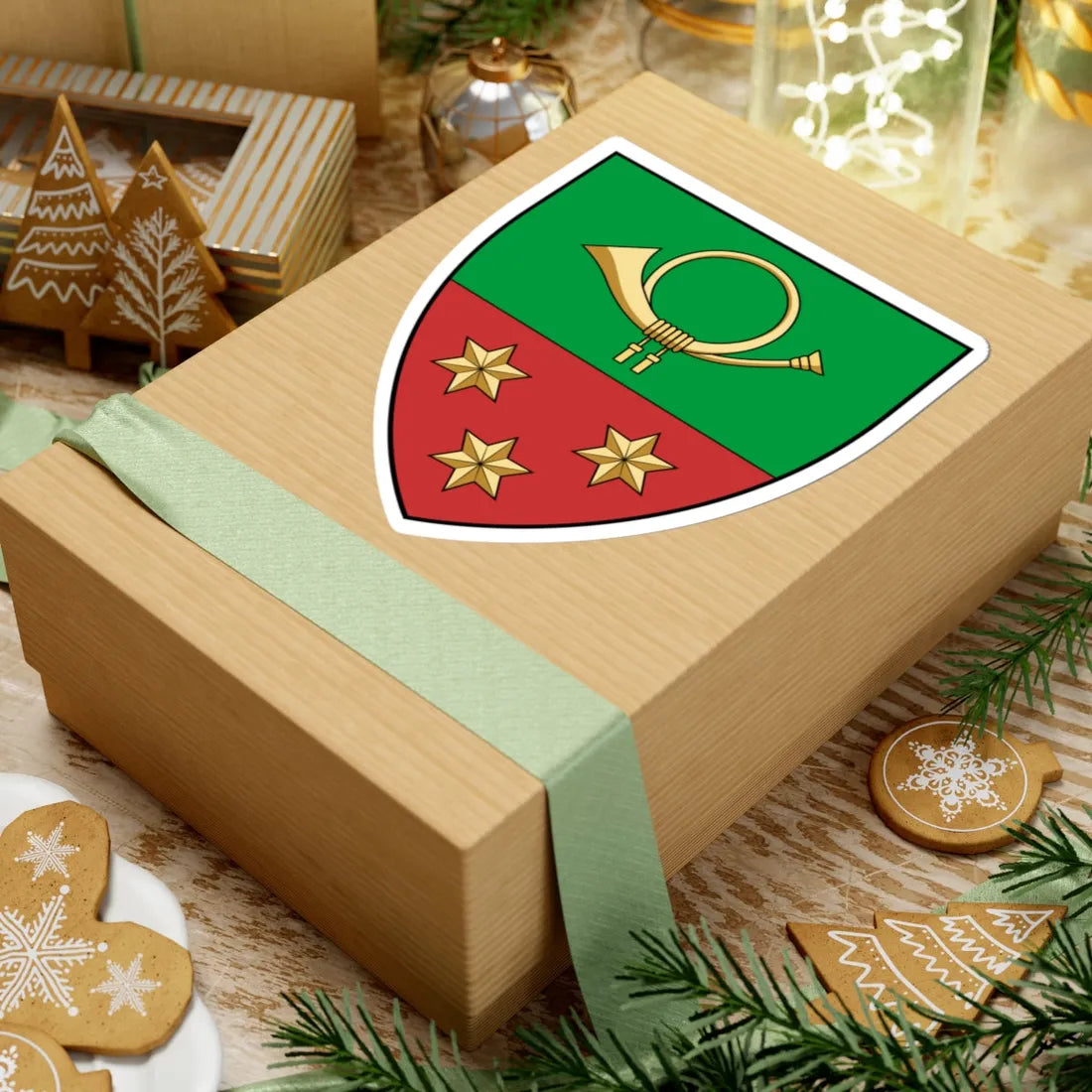 Coa Hungary Town Kőkút (Hungary) (Coat of Arms) STICKER Vinyl Kiss-Cut Decal - The Sticker Space