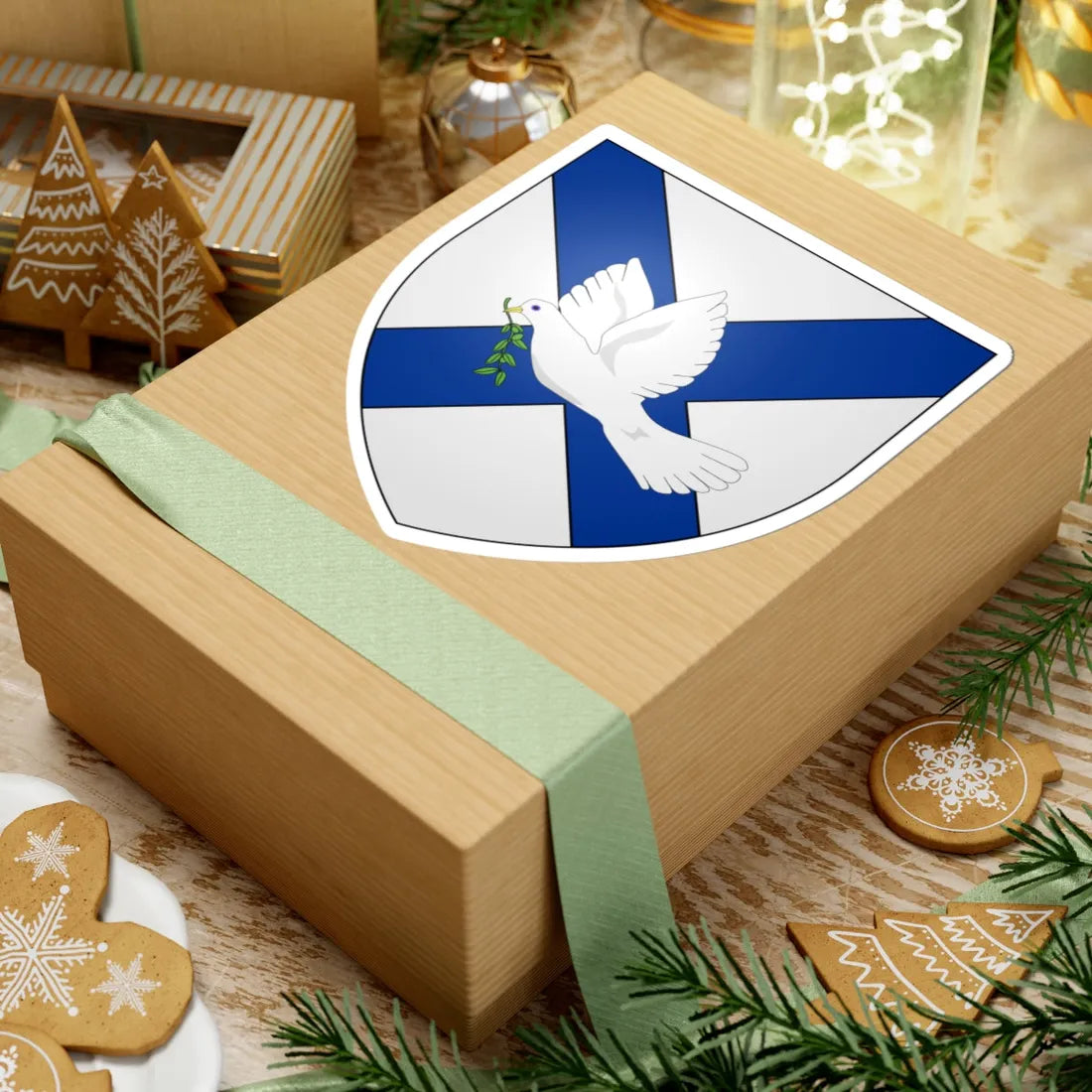 CoA Knox College Dunedin (New Zealand) (Coat of Arms) STICKER Vinyl Kiss-Cut Decal - The Sticker Space