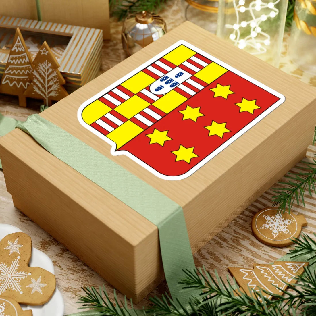 COA Marquess of Cantagalo (Brazil) (Coat of Arms) STICKER Vinyl Kiss-Cut Decal - The Sticker Space