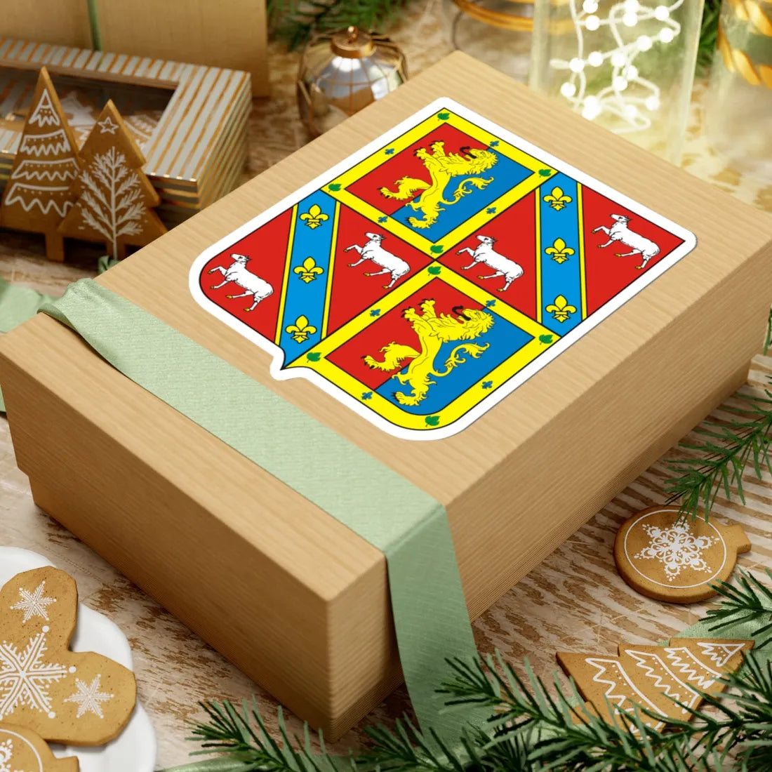 COA Marquess of Paraná (Brazil) (Coat of Arms) STICKER Vinyl Kiss-Cut Decal - The Sticker Space