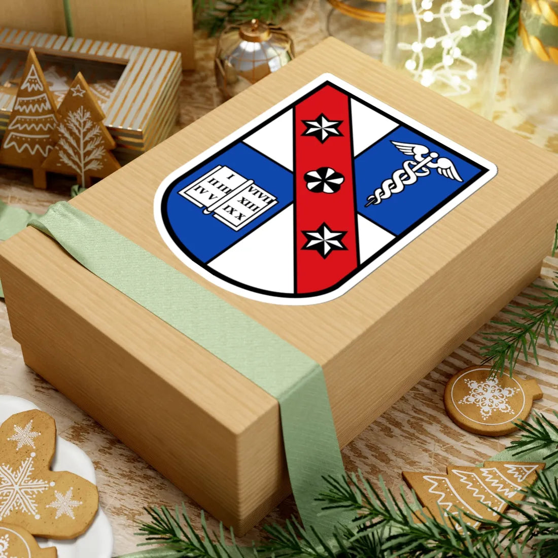 CoA of the Mises family (Austria) (Coat of Arms) STICKER Vinyl Kiss-Cut Decal - The Sticker Space