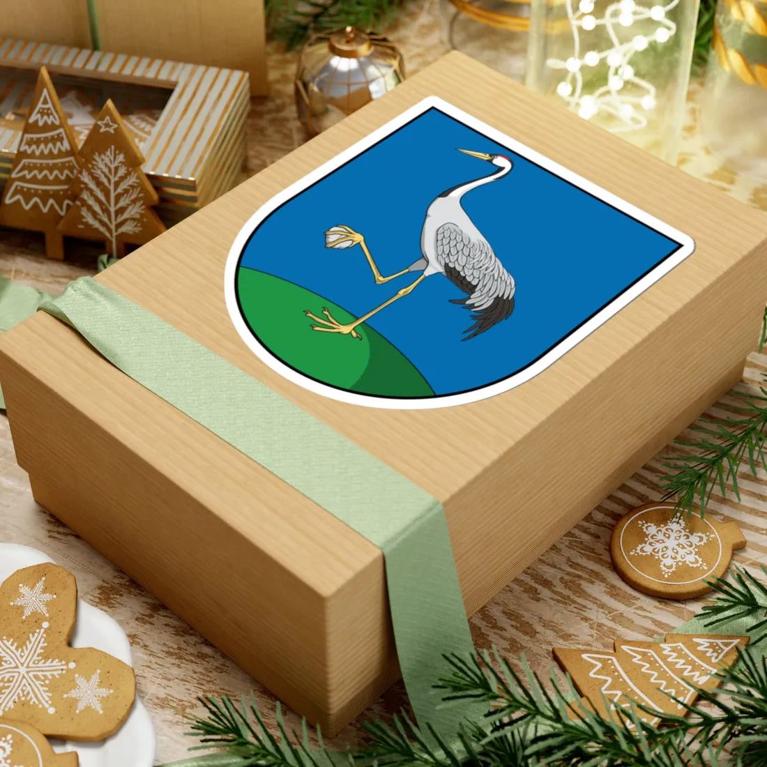 Coa Slovakia Town Kelembér (Slovakia) (Coat of Arms) STICKER Vinyl Kiss-Cut Decal - The Sticker Space