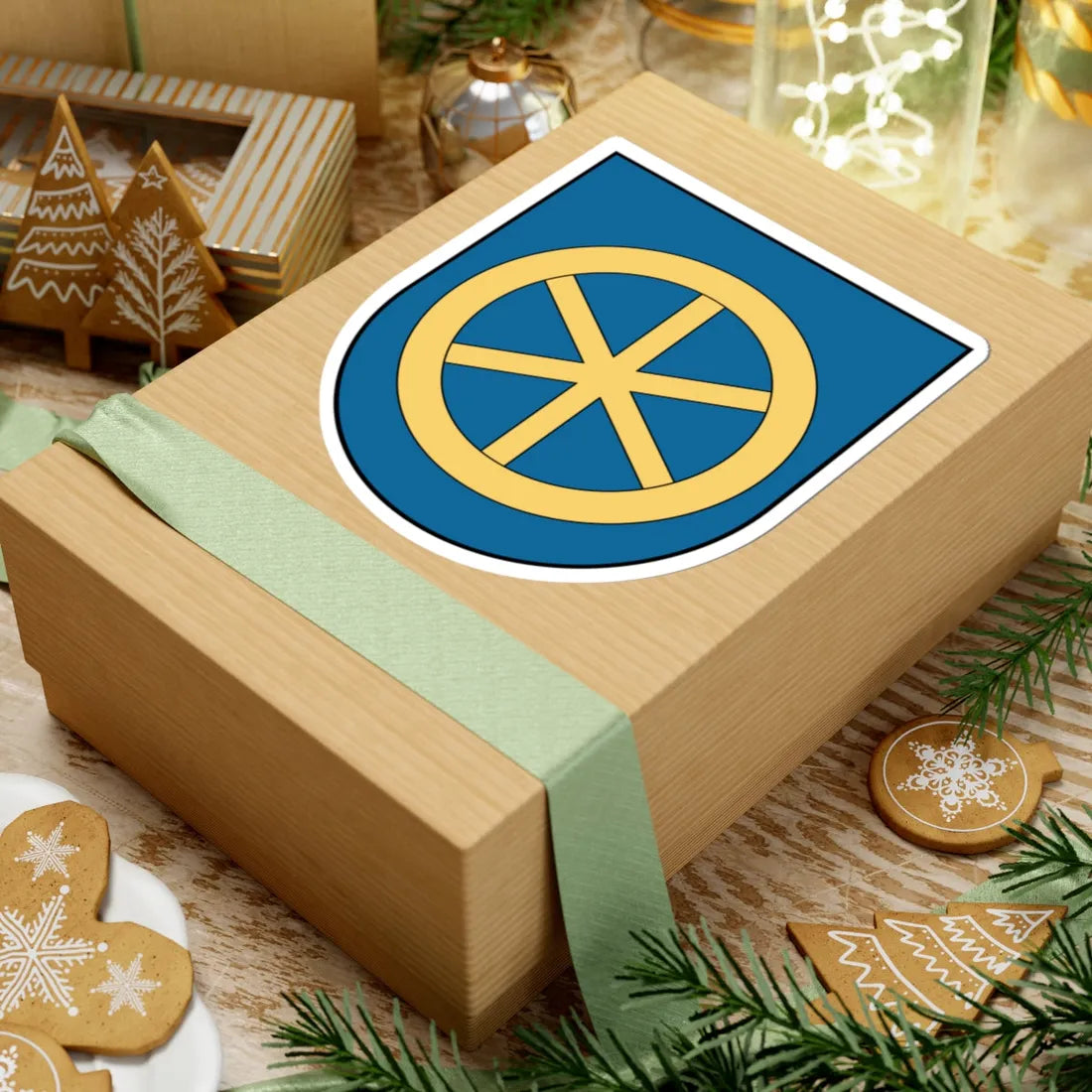 Coa Slovakia Town Nagyszombat (Slovakia) (Coat of Arms) STICKER Vinyl Kiss-Cut Decal - The Sticker Space