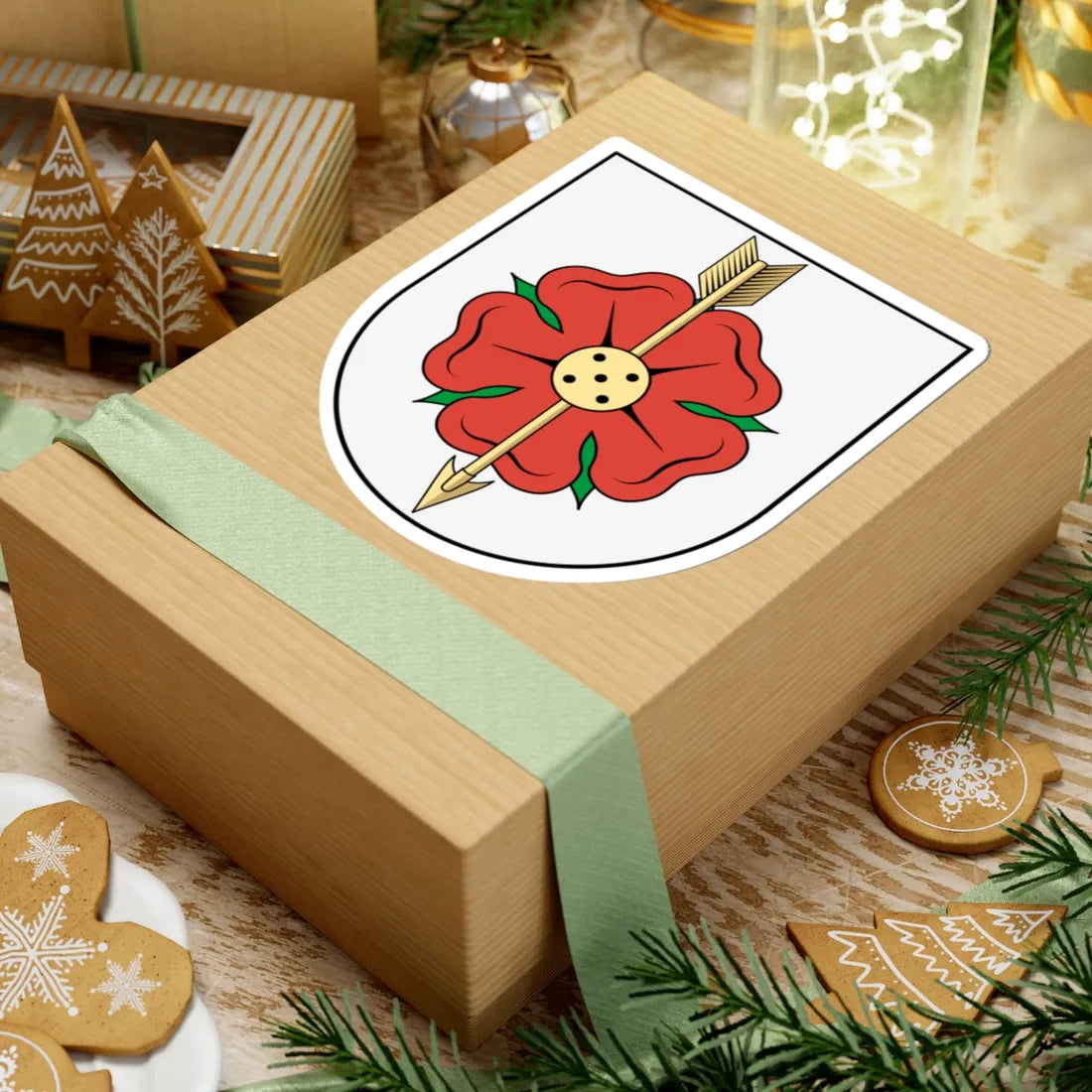 Coa Slovakia Town Rózsahegy (Slovakia) (Coat of Arms) STICKER Vinyl Kiss-Cut Decal - The Sticker Space