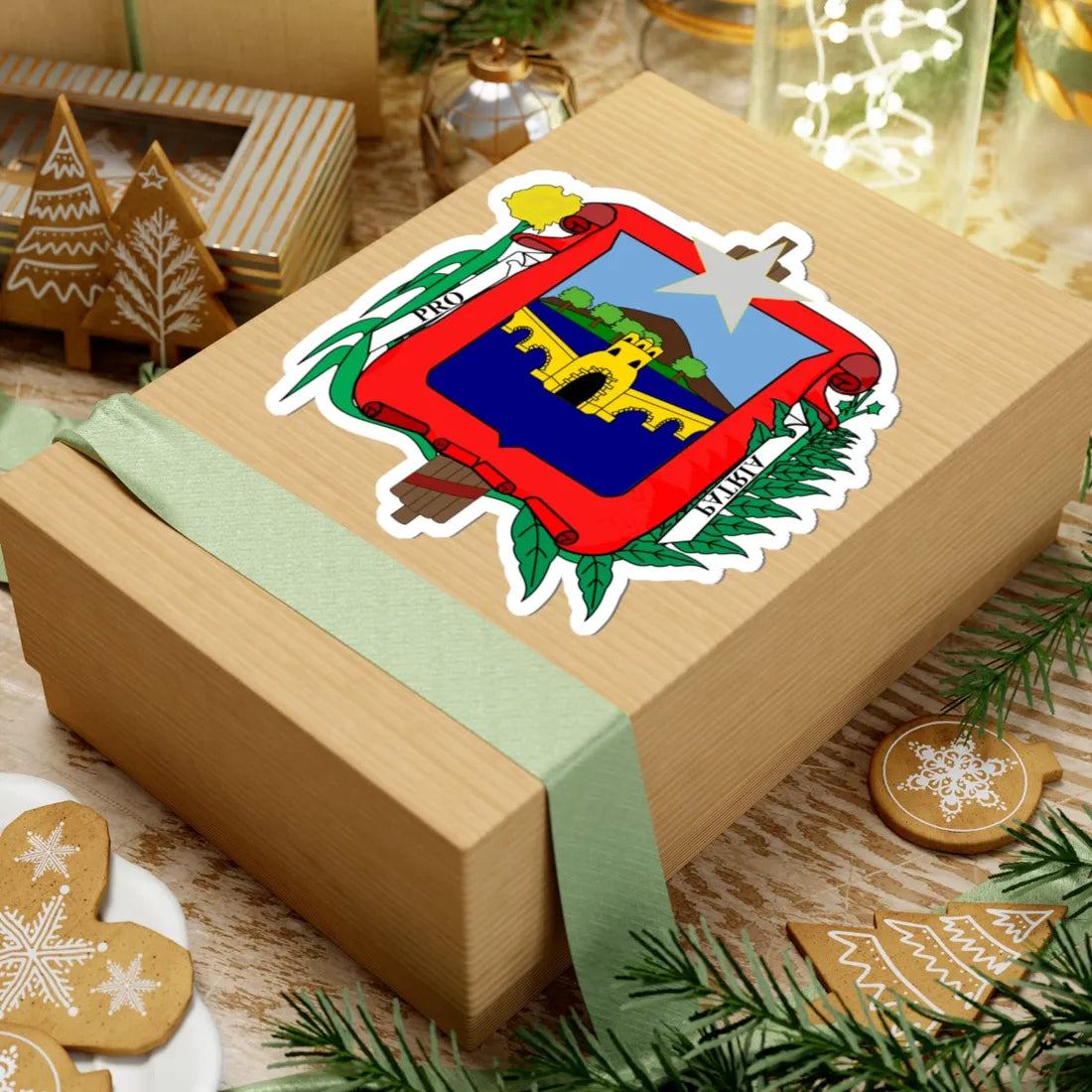 Coat of Arms Matanzas (Cuba) (Coat of Arms) STICKER Vinyl Kiss-Cut Decal - The Sticker Space