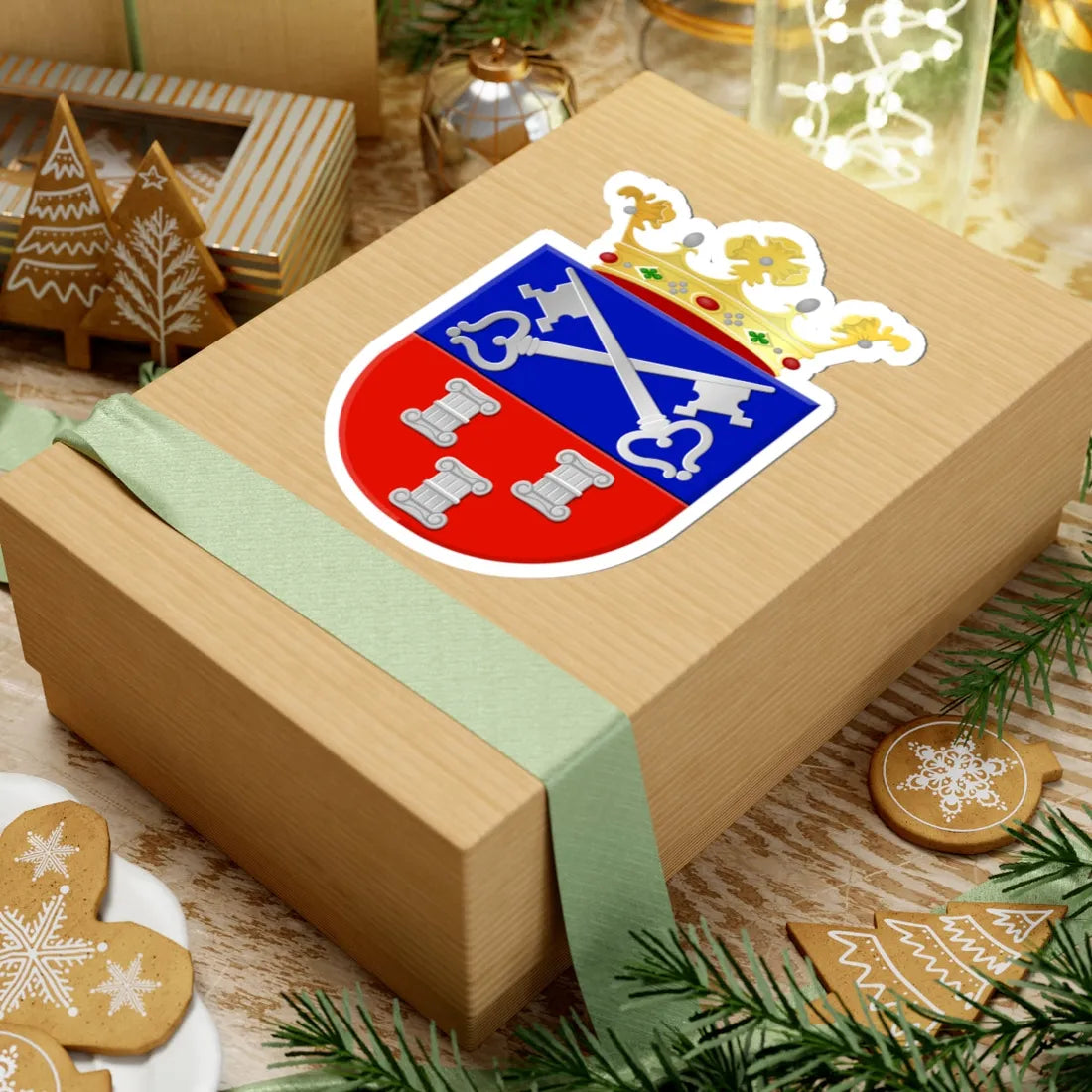 Coat of arms of Abcoude (Netherlands) (Coat of Arms) STICKER Vinyl Kiss-Cut Decal - The Sticker Space