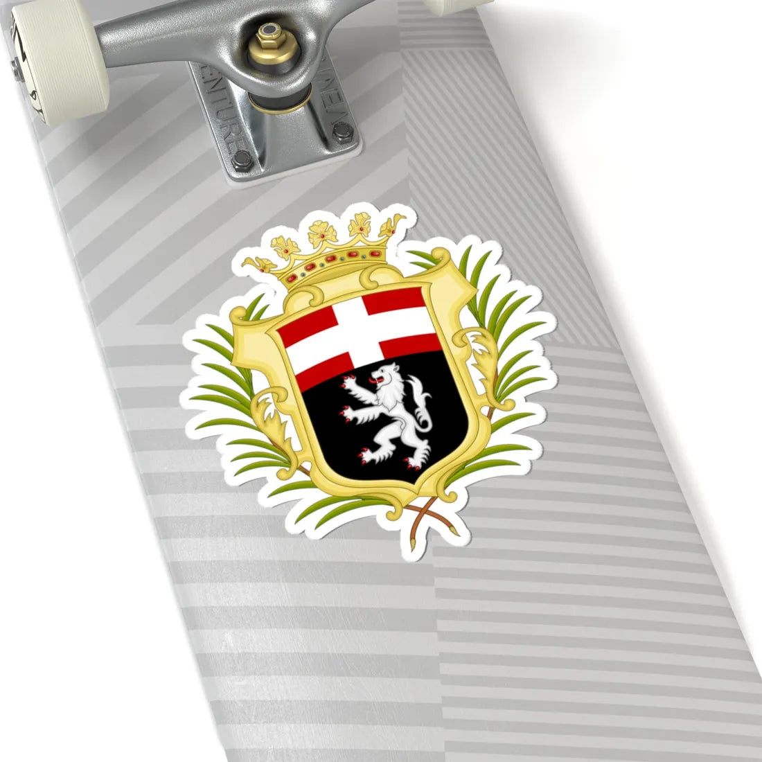 Coat of arms of Aosta (Italy) (Coat of Arms) STICKER Vinyl Kiss-Cut Decal - The Sticker Space