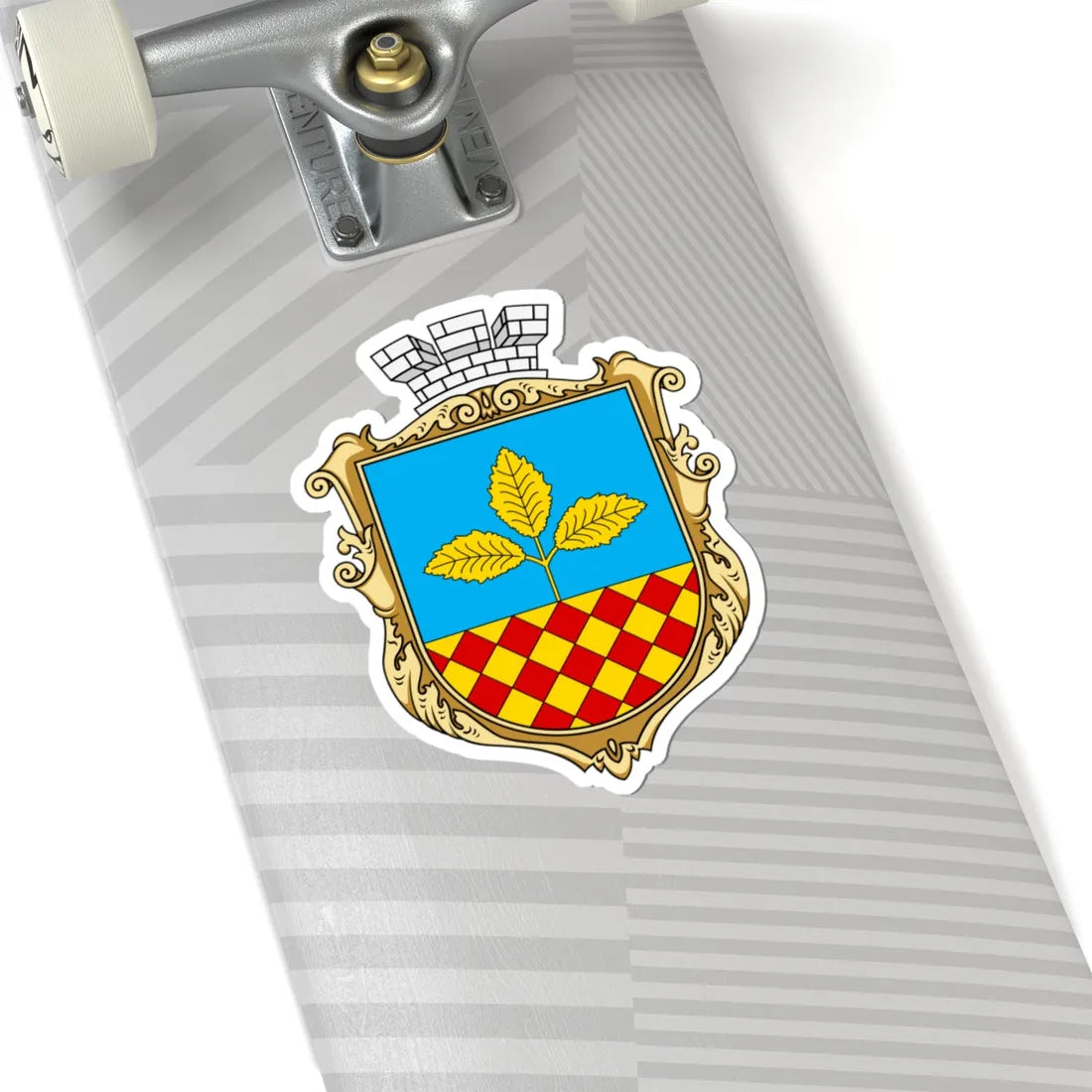 Coat of arms of Berestechko (Ukraine) (Coat of Arms) STICKER Vinyl Kiss-Cut Decal - The Sticker Space