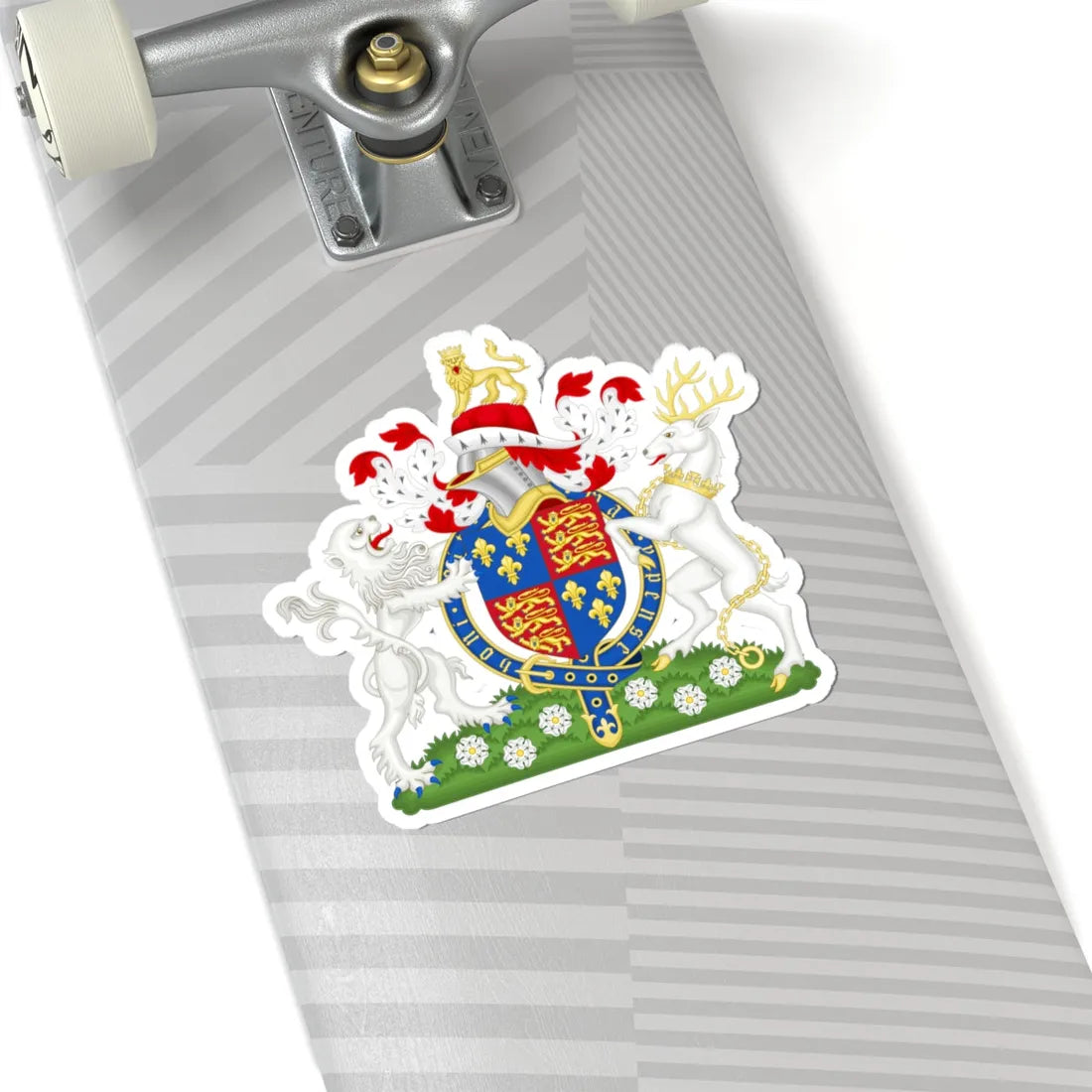 Coat of Arms of Edward IV of England 1461-1483 Variant 3 (England) (Coat of Arms) STICKER Vinyl Kiss-Cut Decal - The Sticker Space