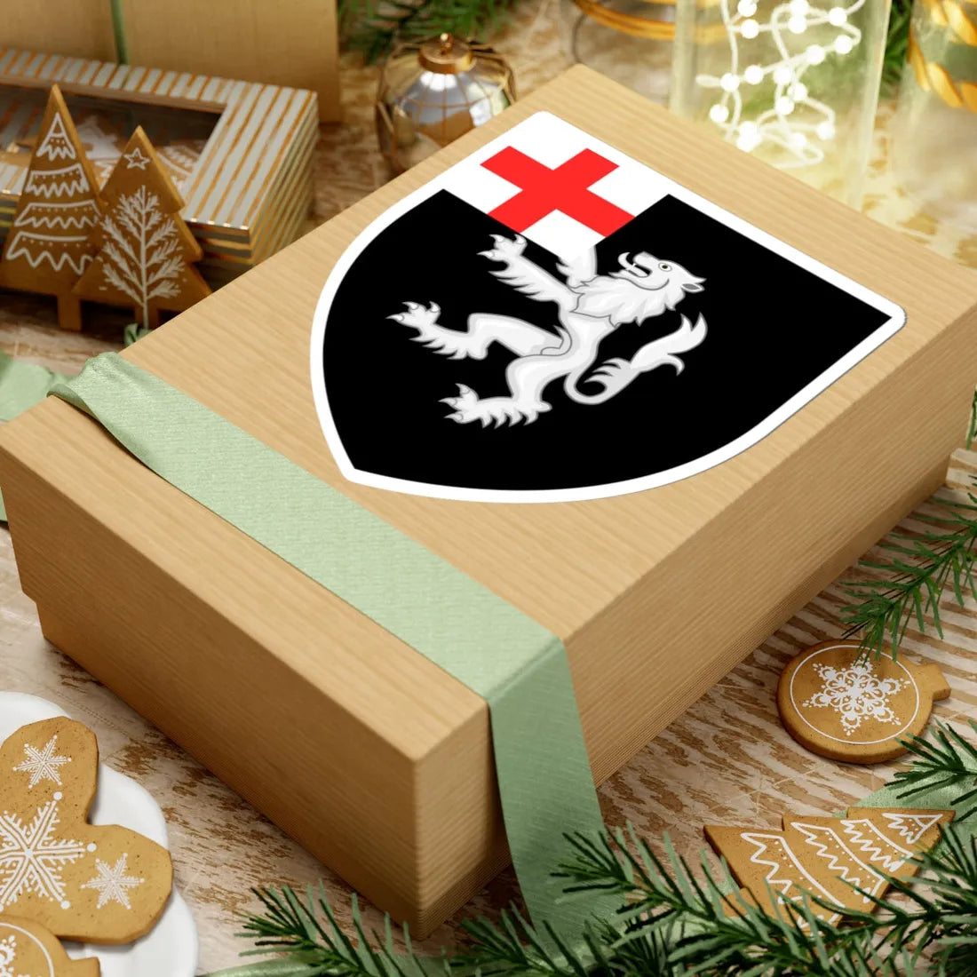 Coat of arms of John Churchill Duke of Marlborough (England) (Coat of Arms) STICKER Vinyl Kiss-Cut Decal - The Sticker Space