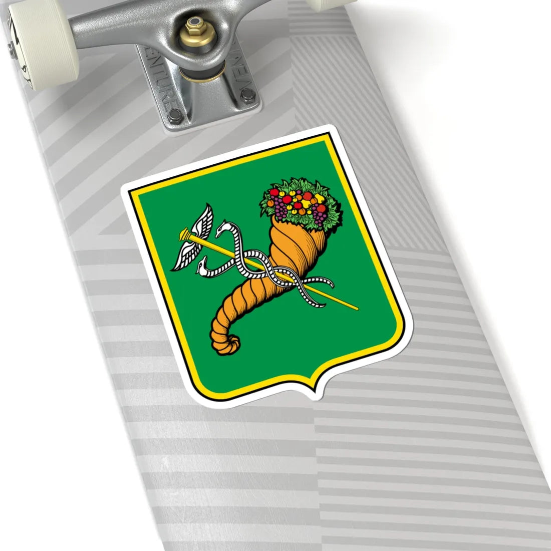 Coat of arms of Kharkiv (Ukraine) (Coat of Arms) STICKER Vinyl Kiss-Cut Decal - The Sticker Space