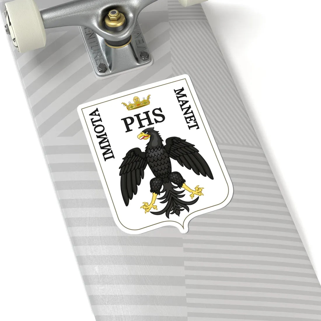 Coat of Arms of LAquila Italy (Italy) (Coat of Arms) STICKER Vinyl Kiss-Cut Decal - The Sticker Space