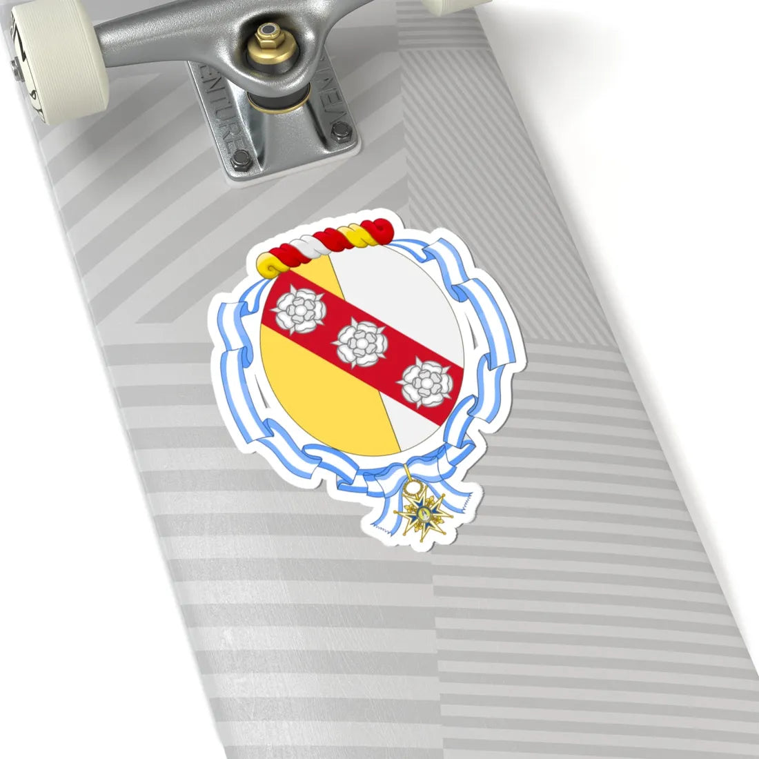 Coat of Arms of Luisa Fernanda Rudi (Spain) (Coat of Arms) STICKER Vinyl Kiss-Cut Decal - The Sticker Space